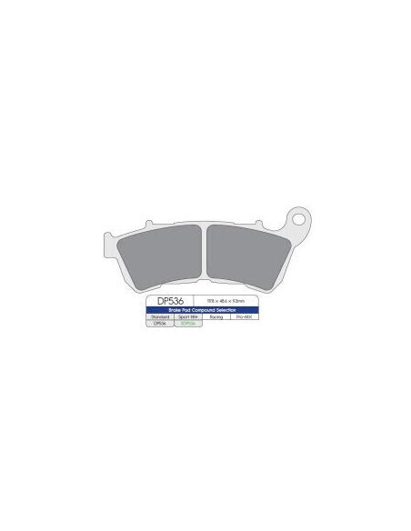 SINTERED FRONT BRAKE PADS DP536 2014