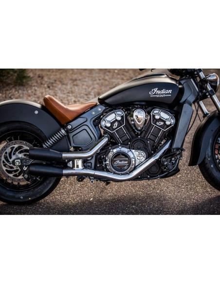 Comprar Cola Escape Trask Negra Para Indian Scout a precio de oferta