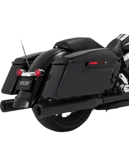 Comprar Colas Escape Vance & Hines Eliminator 4" Negro Mate Harley Davidson Touring 17-Up a precio de oferta
