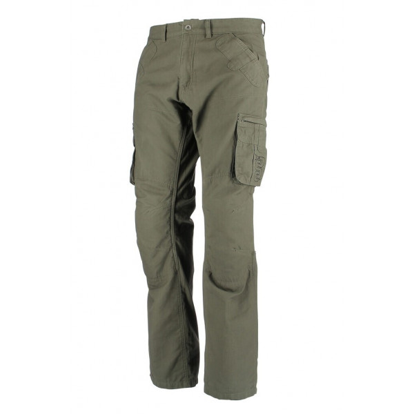 TROUSERS OJ CARGO GREEN WITH PROTECTIONS