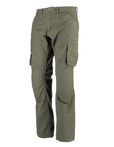 TROUSERS OJ CARGO GREEN WITH PROTECTIONS