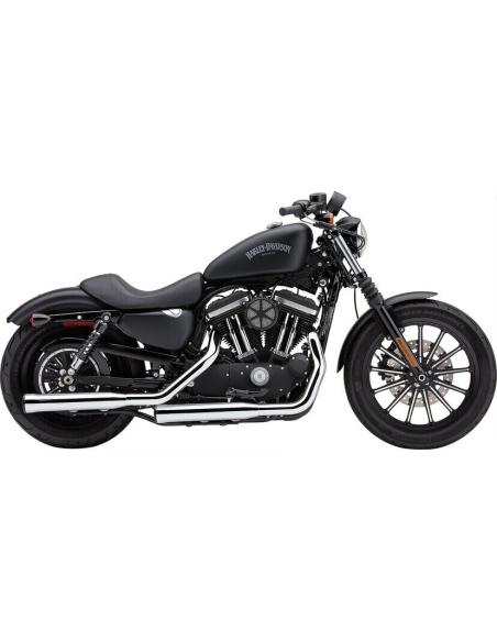 SORTIES D'ÉCHAPPEMENT RPT 3" CHROME POUR SPORTSTER DE 2004 À 2013