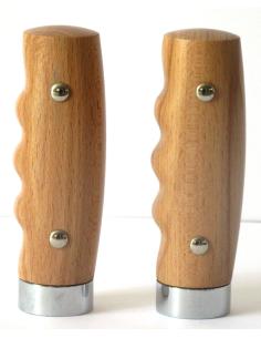Comprar Puños De Madera Modelo Machete - 25Mm a precio de oferta