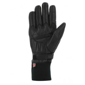 GUANTO INVERNALE VQUATTRO PEDRO PELLE NERA 2