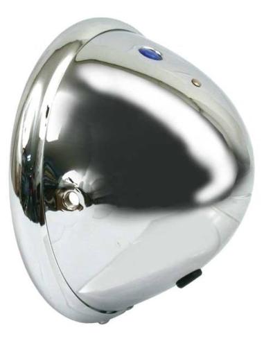 BOÎTIER DE PHARE PRINCIPAL 5 3/4" POUR HARLEY DAVIDSON – DESIGN CHROMÉ ET RÉSISTANT