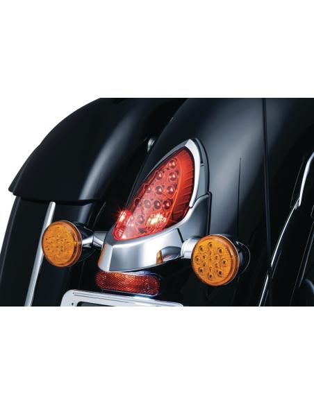 INDIAN CHROME TAILLIGHT TRIM INDIAN CHROME