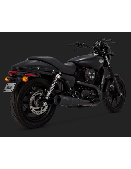 TAILPIPE EXHAUST HI-OUTPUT BLACK HD STREET 750