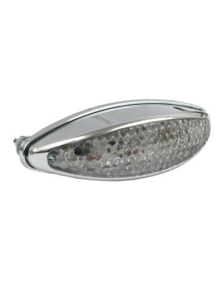 Comprar Piloto Trasero Led "Oval" Cromado Homologado a precio de oferta