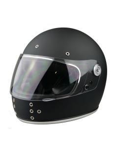 Acquista Casco Integrale El Canalla By Iguana Custom - Nero Opaco a prezzo scontato