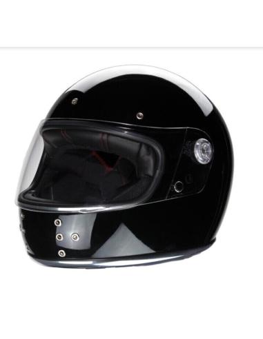 Compra Casco Integrale El Canalla By Iguana Custom - Nero Lucido a prezzo scontato