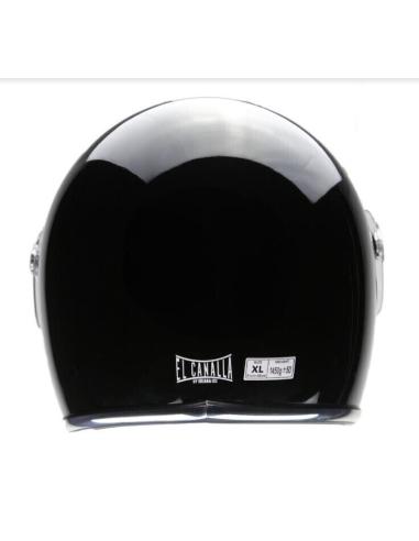 CAPACETE INTEGRAL O POR IGUANA CUSTOM - BRILHO PRETO
