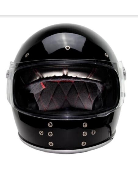 Comprar Casco Integral El Canalla By Iguana Custom - Negro Brillo a precio de oferta