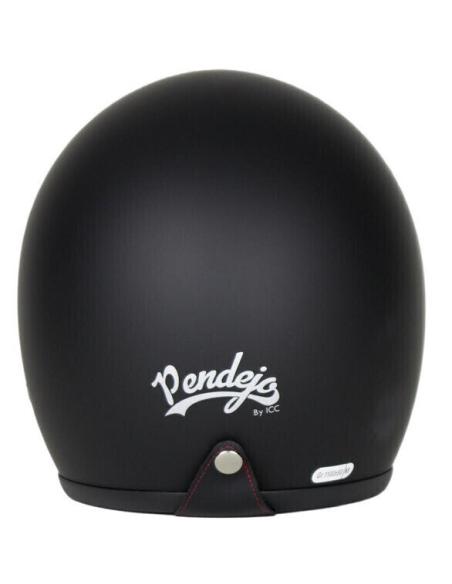 PENDEJO DE CAPACETE A jet POR IGUANA CUSTOM - NEGRO MATE