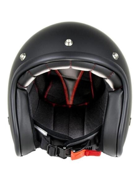 Acquista Casco Jet Pendejo By Iguana Custom - Nero Opaco a prezzo scontato