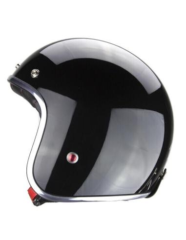 JET HELMET PENDEJO BY IGUANA CUSTOM - GLOSS BLACK