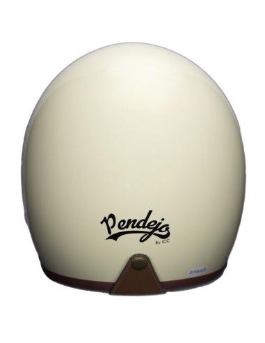 Comprar Casco Jet Pendejo By Iguana Custom - Blanco Roto (Crema) Brillo a precio de oferta