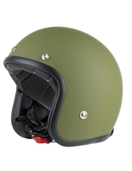 JET HELMET PENDEJO BY IGUANA CUSTOM - MATTE MILITARY GREEN