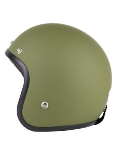 Comprar Casco Jet Pendejo By Iguana Custom - Verde Militar Mate a precio de oferta 2