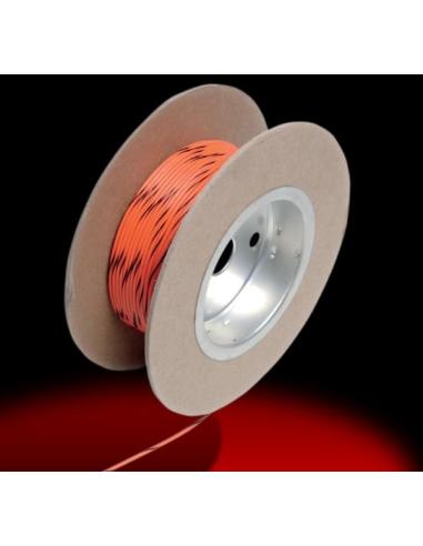 CABO ELÉCTRICO OEM HARLEY DAVIDSON LARANJA E PRETO EM ROLO DE 30,5 M