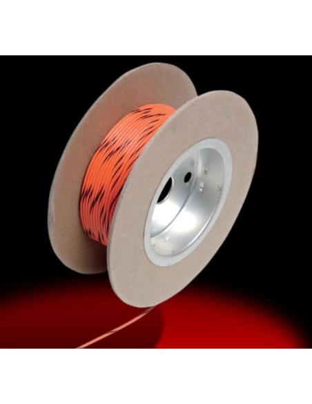 CABO ELÉCTRICO OEM HARLEY DAVIDSON LARANJA E PRETO EM ROLO DE 30,5 M