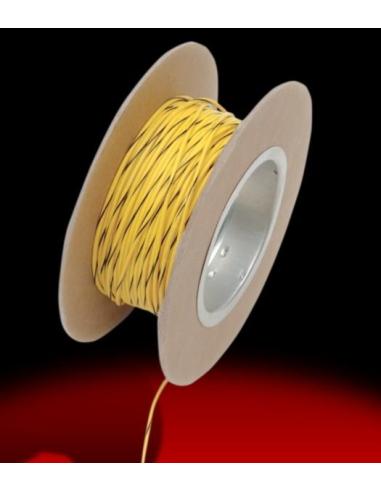 CABO ELÉCTRICO OEM HARLEY DAVIDSON AMARELO E PRETO EM ROLO DE 30,5 M