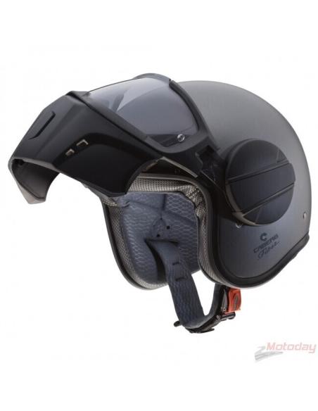 CAPACETE CABERG ARMA FANTASMA FOSCO DE METAL