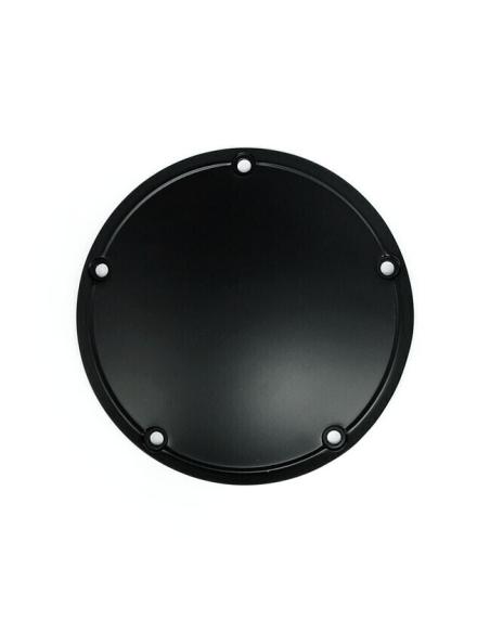 MATT BLACK DERBY COVER FOR HARLEY BIG TWIN 1999-2017