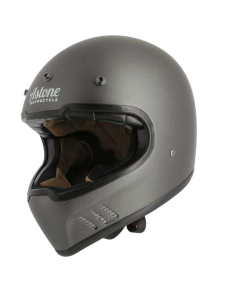 Comprar Casco Integral Astone Super Retro Gris Mate a precio de oferta