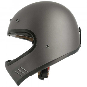 CASCO INTEGRALE ASTONE SUPER RETRO GRIGIO OPACO 2
