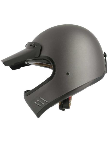 Comprar Casco Integral Astone Super Retro Gris Mate a precio de oferta