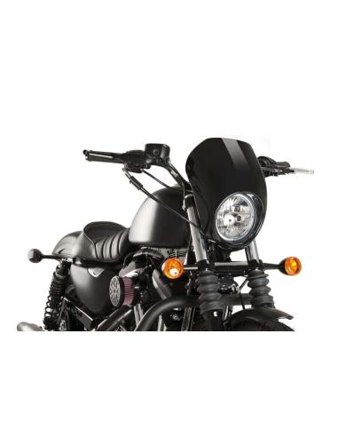 Comprar Mini Cupula Negra Brillo Para Sportsters a precio de oferta