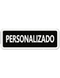 PATCH 10 X 3,5 CM BORDAS CONTUNDENTES NOME RETANGULAR