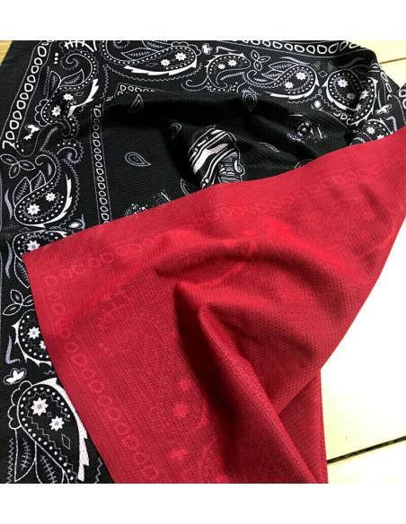 CACHECOL/BANDANA TÉCNICA VERMELHO REVERSÍVEL PASLEY MOTOR