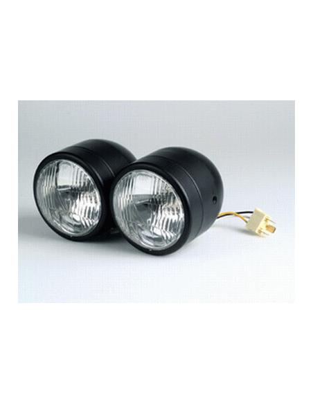 FAROL PRETO DUPLO COM E-MARK