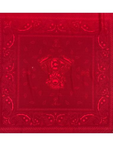 FOULARD / BANDANA TECNICA MOTOR PASLEY RÉVERSIBLE ROUGE