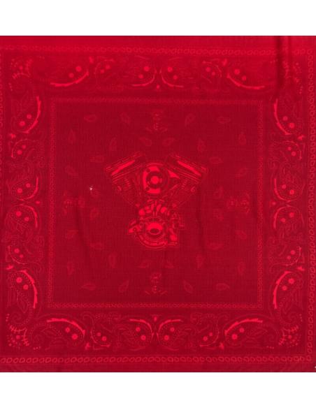 CACHECOL/BANDANA TÉCNICA VERMELHO REVERSÍVEL PASLEY MOTOR