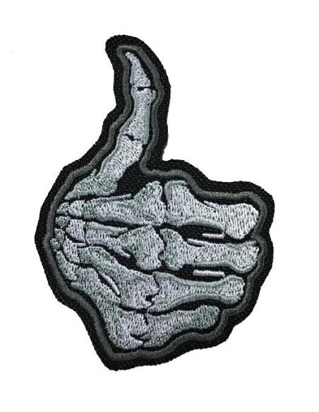 PATCH HAND SKULL OK OR DIE SING