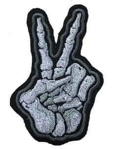 PATCH HAND SKULL V SING
