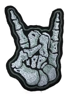 ESQUELETO DE MÃO PATCH DE ROCHA 9 CM