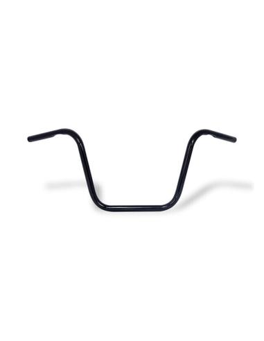 GUIDÃO SEMI-PENDURADO DE BRILHO PRETO DE 30CM COM ENTALHES