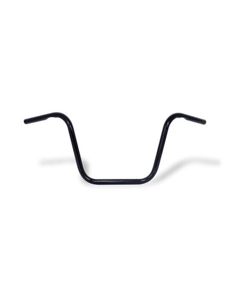 GUIDÃO SEMI-PENDURADO DE BRILHO PRETO DE 30CM COM ENTALHES