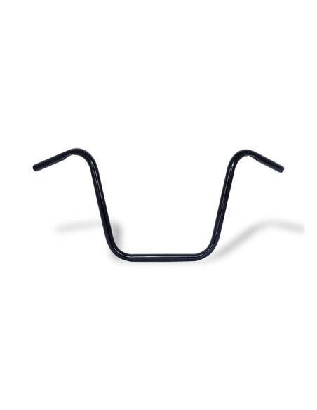 GUIDON NOIR BRILLANT DE 35 CM AVEC ENCOCHES