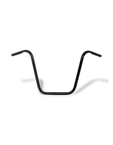 GUIDÃO PENDURAR 40CM BRILHO PRETO COM ENTALHES