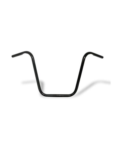 GUIDÃO PENDURAR 40CM BRILHO PRETO COM ENTALHES