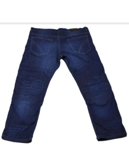 PANTALON EN DENIM AVEC PROTECTION EN KEVLAR ET IGUANE COLLECTÉ SUR MESURE