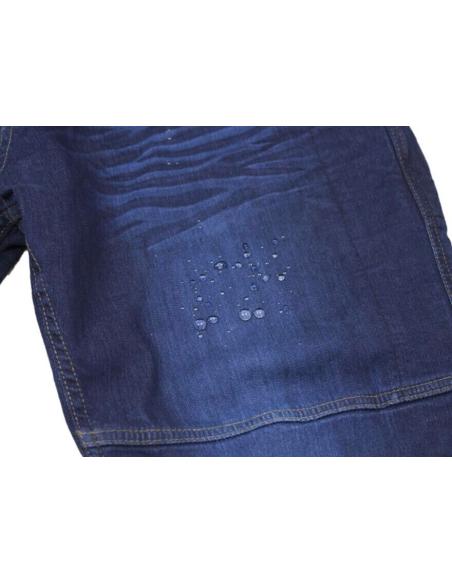 PANTALON EN DENIM AVEC PROTECTION EN KEVLAR ET IGUANE COLLECTÉ SUR MESURE