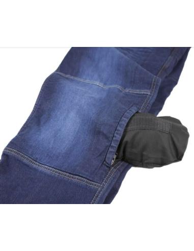Comprar Pantalon Vaquero Con Kevlar Y Protecciónes Iguana Custom Collect a precio de oferta