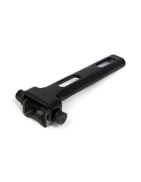 Dobradiça + Suporte De Solda Para Assento De Mola - Preto