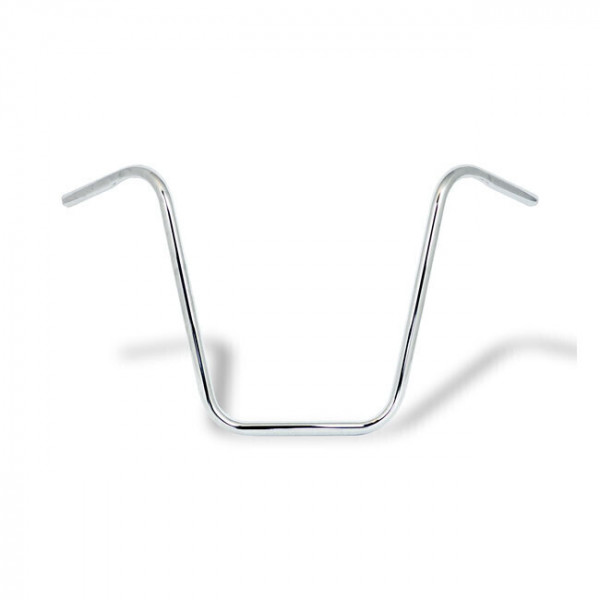 CHROME PLATED 45CM HANDLEBAR WITH NOTCHES