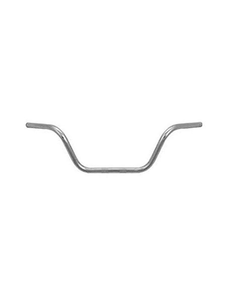 25CM CHROME-PLATED SEMI-HANGING HANDLEBARS WITHOUT NOTCHES